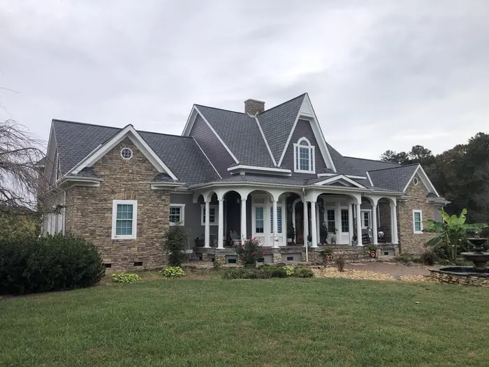 Custom Home Exterior by Baio & Sons